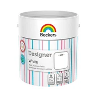 Farby zewnętrzne - Beckers Designer White 5L Biały - miniaturka - grafika 1