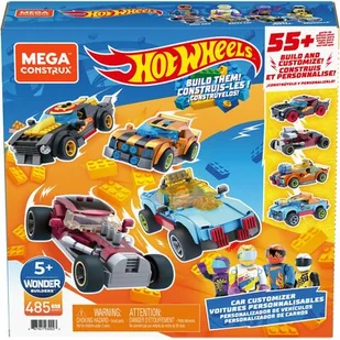 Mega Bloks Zestaw Pojazdów do tuningu - Samochody i pojazdy dla dzieci - miniaturka - grafika 1