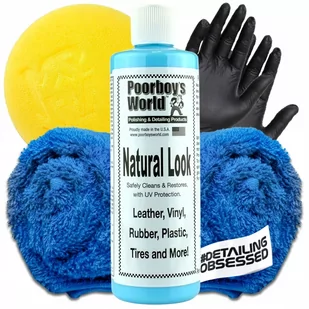 POORBOY'S NATURAL LOOK dressing do plastików 473ml - Kosmetyki samochodowe - miniaturka - grafika 1