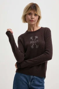 Joop! sweter kaszmirowy kolor brązowy lekki 30042809 - Swetry damskie - miniaturka - grafika 1