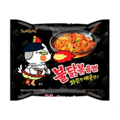 Kuchnie świata - Samyang Zupa Ramen o smaku ostrego kurczaka, ogniście ostra 140g - Samyang 1149-uniw - miniaturka - grafika 1