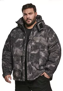 Urban Classics Męska kurtka zimowa z wieloma kieszeniami, Wielokolorowa (ciemny oliwkowy Camo 01174), L - Kurtki męskie - miniaturka - grafika 1