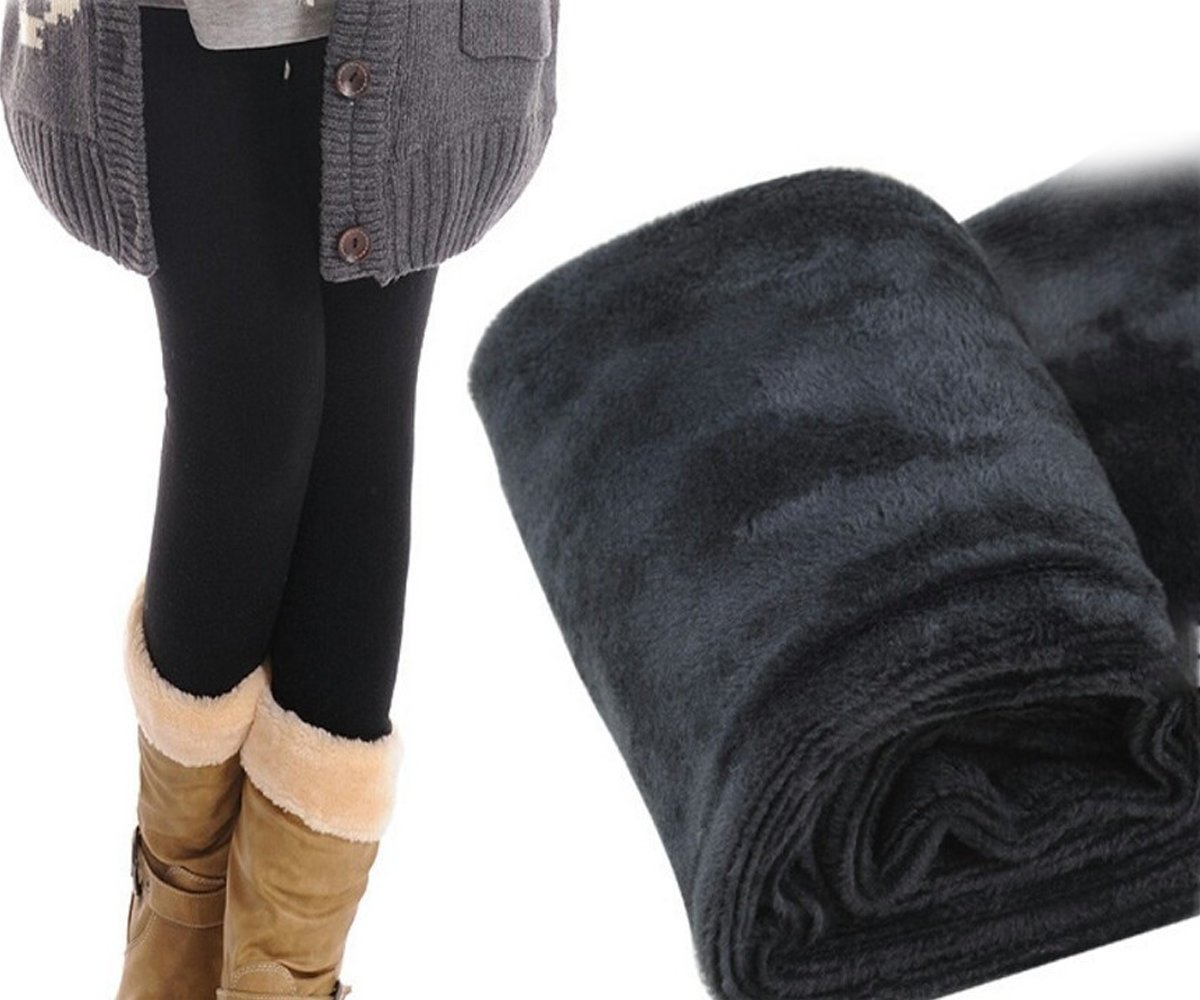 Legginsy Damskie Getry Ocieplane Leginsy Modne 9602*M/L