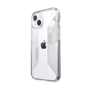 Speck Presidio Perfect-Clear with Grips Etui Ochronne do iPhone 13 z Powłoką Microban (Clear) 141693-5085 - Etui i futerały do telefonów - miniaturka - grafika 3
