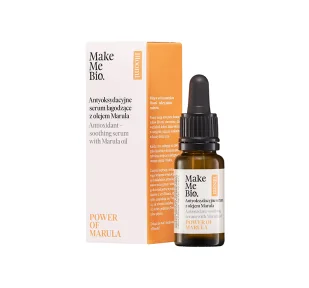 MAKE ME BIO BLOOMI POWER OF MARULA ANTYOKSYDACYJNE SERUM ŁAGODZĄCE Z OLEJEM MARULA 15ML - Serum do twarzy - miniaturka - grafika 1