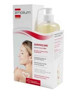 Emolium Dermocare Zestaw Olejek nawilżający, 400 ml + Emulsja ochronna, 400 ml - Pielęgnacja stóp - miniaturka - grafika 2