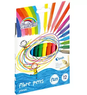 Fiorello Pisaki Fun 12 kolorów GR-F887-12 KW TRADE - Przybory szkolne - miniaturka - grafika 3