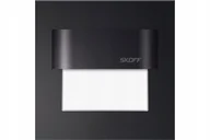 Oprawy, klosze i abażury - Oprawa Tango 0,8W Led 10V IP66 czarna elewacja 4000K ogrodzenie sauna - miniaturka - grafika 1