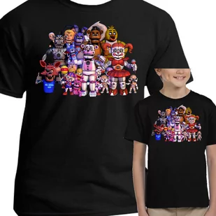 3005 KOSZULKA FIVE NIGHTS FREDDYS FNAF 104 CZARNA - Moda i Uroda OUTLET - miniaturka - grafika 1