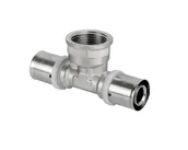 Łączniki, trójniki, kształtki - Pex Trójnik zaciskowy GW 16 mm x 1/2" - miniaturka - grafika 1