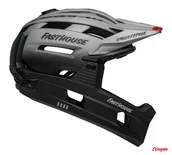 Kaski rowerowe - Kask full face Bell Super Air R Mips Spherical matte gray black fasthouse - miniaturka - grafika 1