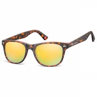 Okulary przeciwsłoneczne - Okulary Przeciwsłoneczne lustrzane Montana MS10A panterkowe - miniaturka - grafika 1