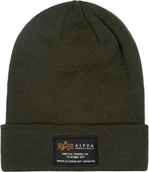 Czapki damskie - Czapka zimowa ALPHA INDUSTRIES CREW oliwkowa 128924 257 - miniaturka - grafika 1