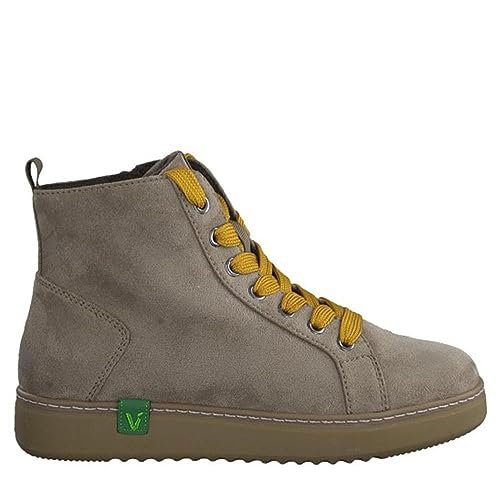 Jana Damskie Softline 8-25280-41 wygodne buty o wszechstronnym zastosowaniu, ekologiczne, kolorowe, wegańskie botki, Stone Orange, 41 EU Weit