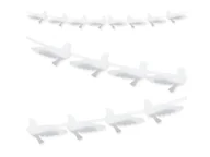 Dekoracje sali - Girlanda Gołębie srebrna - 250 cm - 1 szt. - miniaturka - grafika 1