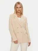Marynarki i żakiety damskie - Guess Marynarka Fiona W4YN54 WFWX2 Beżowy Regular Fit - miniaturka - grafika 1