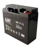 Akcesoria do alarmów - MPL POWER ELEKTRO Akumulator Żelowy 17AH/12V megaBat - miniaturka - grafika 1