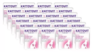 Kattovit Diabetes/Gewicht łosoś 24x85g saszetka - Mokra karma dla kotów - miniaturka - grafika 1