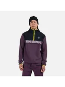 Bluzy męskie - Bluza polarowa męska Rossignol Alltrack Fleece fioletowa XL - miniaturka - grafika 1