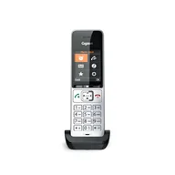 Telefony stacjonarne - Gigaset COMFORT 500HX Telefon analogowy/DECT Nazwa i identyfikacja dzwoniącego Czarny, Srebrny - miniaturka - grafika 1