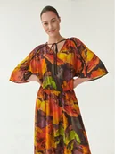 Sukienki - Tatuum Sukienka codzienna Pezani T2217.194B Kolorowy Regular Fit - miniaturka - grafika 1