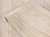 Tapety - Samoprzylepna Okleina Meblowa Dąb Latte Na Meble Szafkę Regał 45x240 - miniaturka - grafika 1