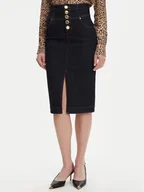 Spódnice - Marciano Guess Spódnica jeansowa 5YGD13 7347A Granatowy Regular Fit - miniaturka - grafika 1