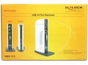 Stacje dokujące i replikatory portów - Delock 87568 - miniaturka - grafika 1