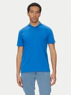 Koszulki męskie - Blend Polo 20717857 Niebieski Regular Fit - miniaturka - grafika 1