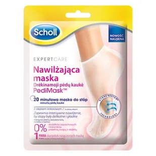 Scholl Pedi Mask maska nawilżająca do stóp Olejek Kokosowy - Pielęgnacja stóp - miniaturka - grafika 1