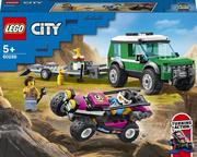 Klocki - LEGO CITY TRANSPORTER ŁAZIKA WYŚCIGOWEGO 60288 - miniaturka - grafika 1