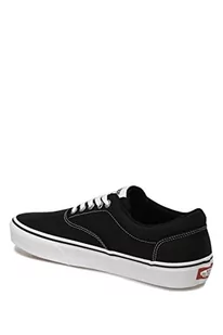 Vans Męskie sneakersy Doheny, Czarny Canvas Black White 187, 42.5 EU - Sneakersy damskie - miniaturka - grafika 1