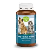 Pielęgnacja psów i kotów - Sanct Bernhard Tierlieb Olej Z Ryb Morskich Dla Psów I Kotów 400 Kapsułek - miniaturka - grafika 1