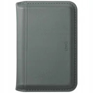 Portfele - Magnetyczny portfel Rfid Uniq Lyden Ds stojak na telefon zielony - miniaturka - grafika 1