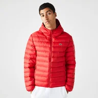 Kurtki męskie - Męska Kurtka LACOSTE PARKAS & BLOUSONS BH0539.240 – Czerwony - miniaturka - grafika 1