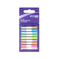 Zakładki indeksujące - Zakładki Samoprzylepne Strigo 45x6, 9 Kolorów, 180 Kartek - miniaturka - grafika 1