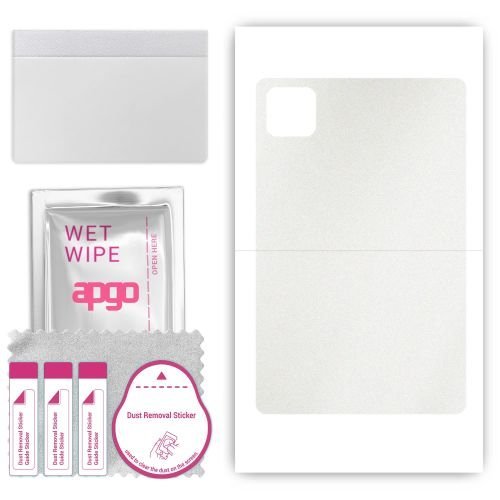 folia naklejka skórka strukturalna na TYŁ do Doogee T10S - Matowa Przezroczysta Winylowa - apgo SKINS