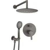 Zestawy prysznicowe - System podtynkowy grafit Cejlo Deante - miniaturka - grafika 1