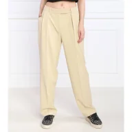 Spodnie damskie - HUGO Spodnie Hanifa | Regular Fit - miniaturka - grafika 1