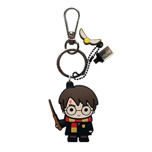 WONDEE Harry Potter gadżet [ 2 w 1 Śliczny dysk flash USB C 32 GB USB C + brelok Harry Potter ] - Oryginalny gadżet Disney Harry Potter, pomysł na prezent dla dorosłych i dzieci - Breloczki dla dzieci - miniaturka - grafika 1
