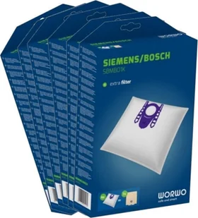 Worki do odkurzacza Bosch Siemens Worwo SBMB01 24 sztuki karton zbiorczy - Worki do odkurzaczy - miniaturka - grafika 1