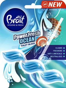 BRAIT 39G POWER FRESH KOSTKA D/WC OCEAN /279 - Suszarki na ubrania - miniaturka - grafika 1