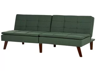Sofa rozkładana zielona RONNE - Sofy i kanapy - miniaturka - grafika 4