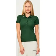 Koszulki i topy damskie - Lacoste Polo Slim Fit - miniaturka - grafika 1