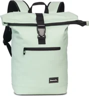 Plecaki - Bench Hydro Roll Top Backpack Courier Backpack Plecak na co dzień 64175, kolor: pastelowa zieleń - miniaturka - grafika 1