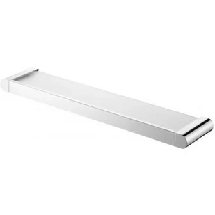 Bisk Półka pod lustro Futura silver - Półki łazienkowe - miniaturka - grafika 2