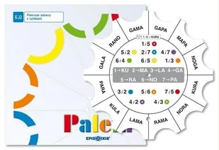 Paleta. Pierwsze zabawy z sylabami 2 - gra - Gry planszowe - miniaturka - grafika 1