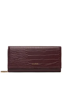 Aldo Duży Portfel Damski Wylaberia 14143686 Bordowy - Portfele - miniaturka - grafika 1