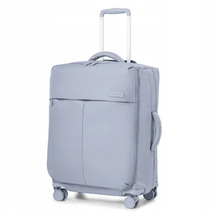 PUCCINI Walizka Podróżna Średnia Miękka Materiałowa Nylon EM50251B-4 Szara - Walizki - miniaturka - grafika 1