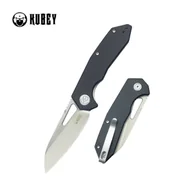 Noże - Nóż składany Kubey Vagrant Black G10, Sand Blasted 14C28N by Maksim Tkachuk (KU291N) - miniaturka - grafika 1